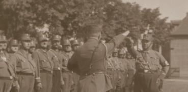 Preview: altes Negativ - SA Abteilung angetreten - Ort ?